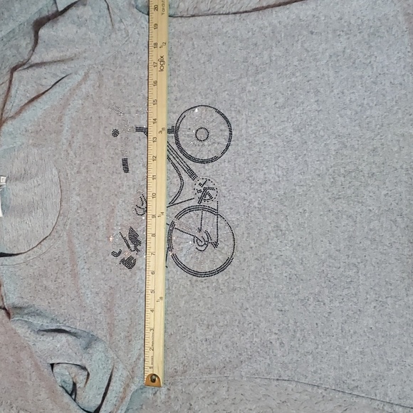 Nalie Collection Long Sleeve Beaded Design Shirt - Picture 8 of 11